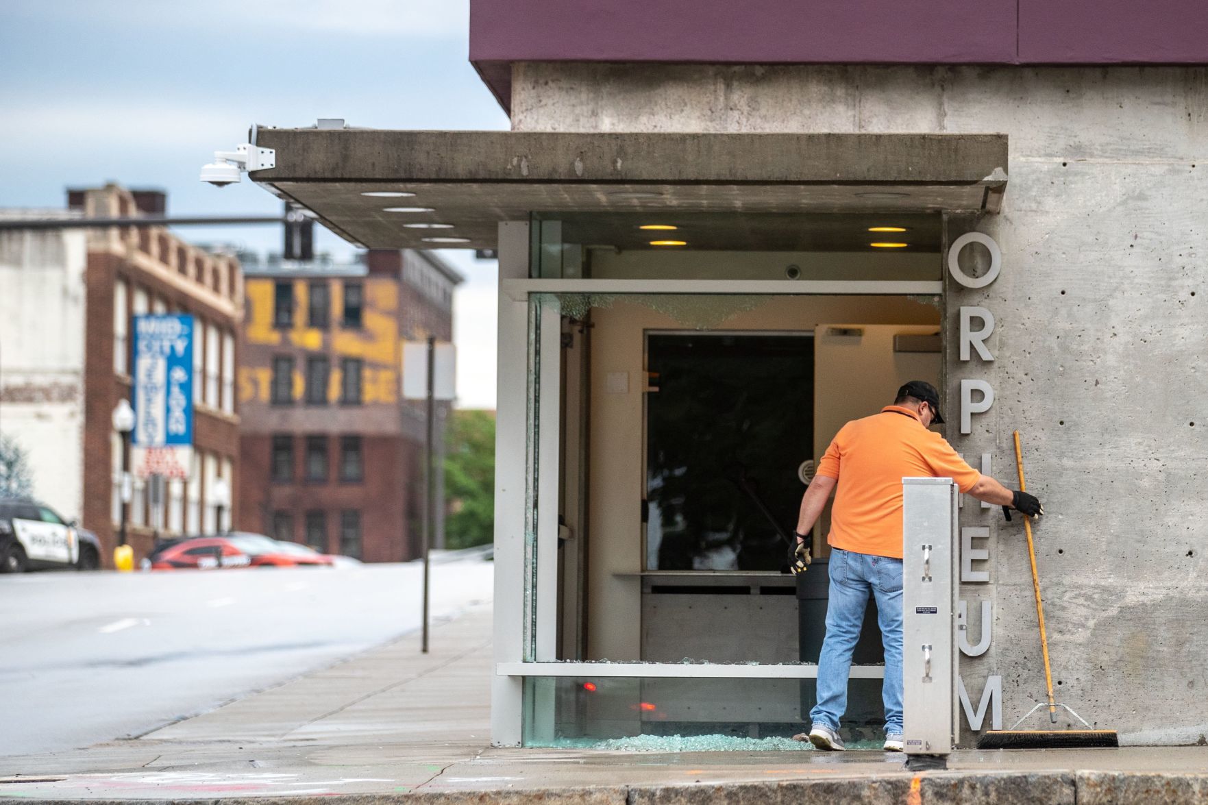 Protest Damage